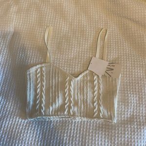 Zara cropped tank